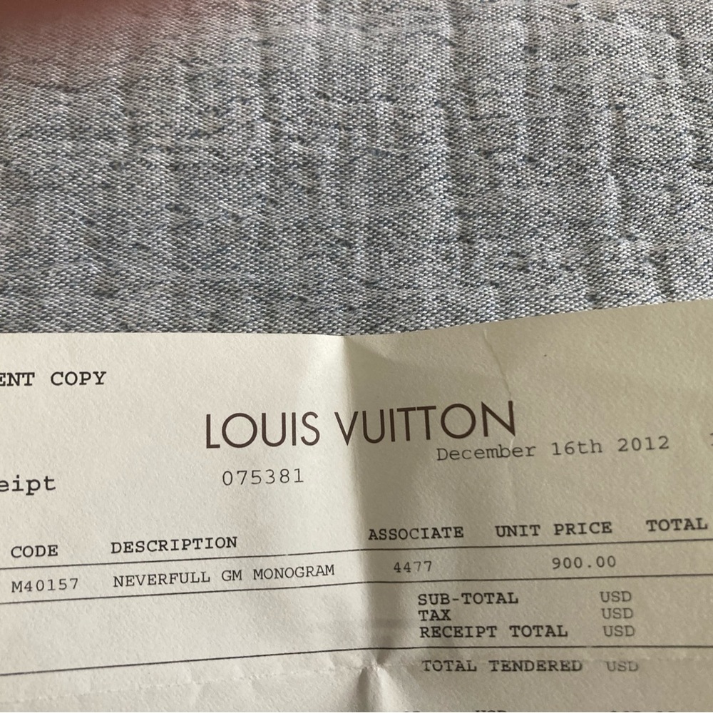 LOUIS  VUITTON NEVERFULL GM - Picture 11 of 11